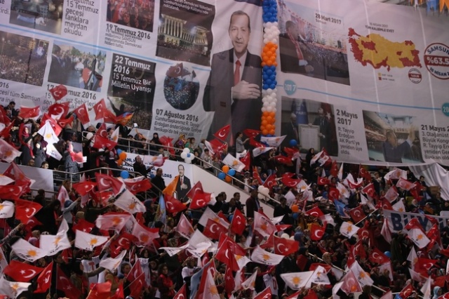AK-Parti Samsun'da 6. olağan il kongresinden Kareler