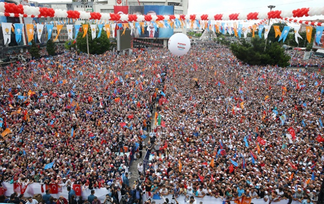 Cumhurbaşkanı Erdoğan Samsun'da miting yaptı