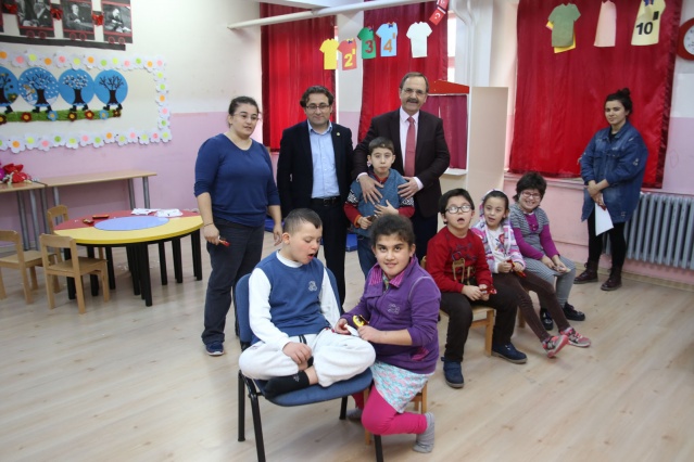bafra belediyesi eğitim merkezine ziyaret