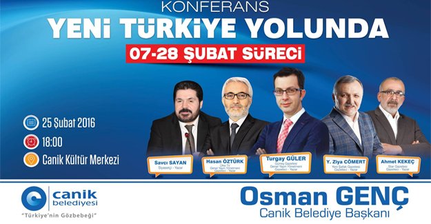 Canik'te büyük Konferans