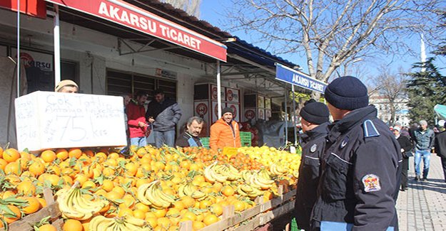 Havza'da Pazaryerine denetim