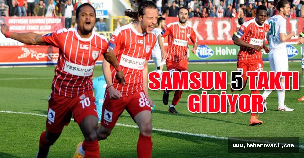 Samsunspor-Multigroup Alanyaspor: 5-1