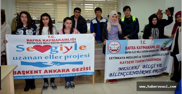Sevgiyle Uzanan Eller Projesinde “Ankara Başkent ve Kayseri Tarım Fuarı” Gezisi