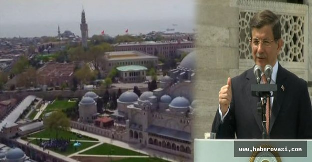 Ahmet Davutoğlu;"Mimar Sinan'dan ders almış olsaydık"