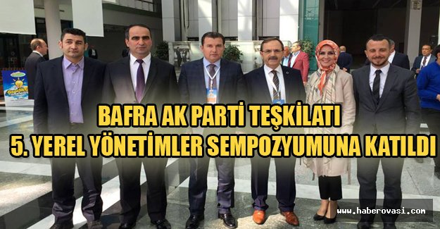 AK Parti 5. Yerel Yönetimler Sempozyumu Ankara'da yapıldı.