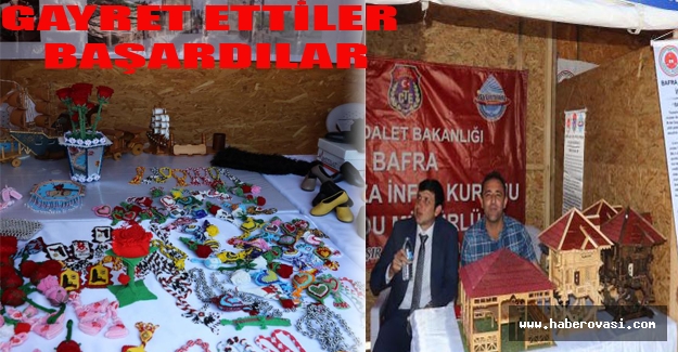 Tutuklu ve hükümlülerin sergisi