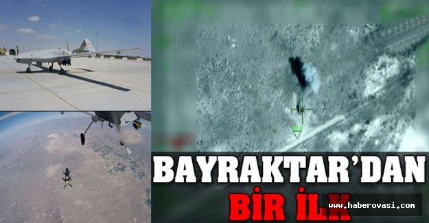 Yerli İHA'dan bir ilk