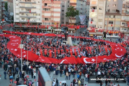 Gençlik Yürüyüşü' büyük ilgi gördü