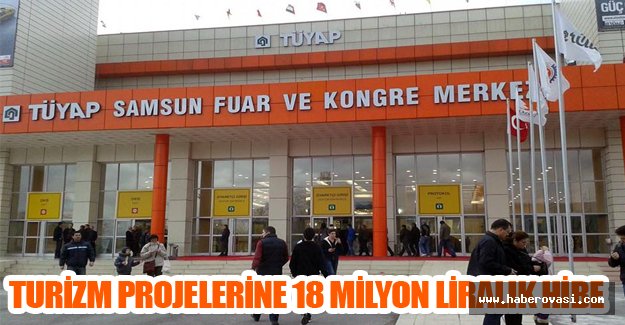 Turizm projelerine 18 milyon liralık hibe