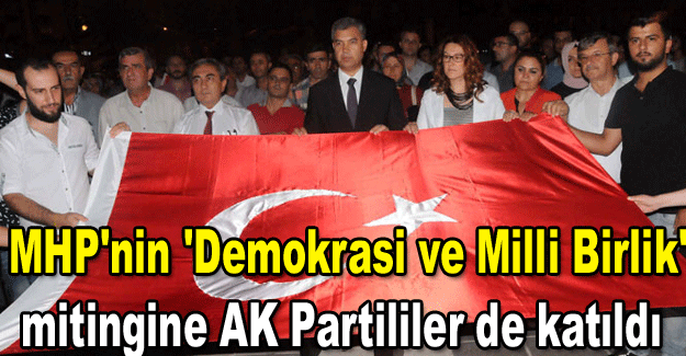 AKP'den MHP'ye destek..