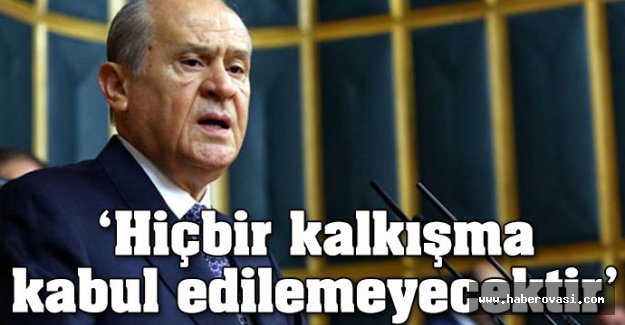 Devlet Bahçeli'den Açıklama