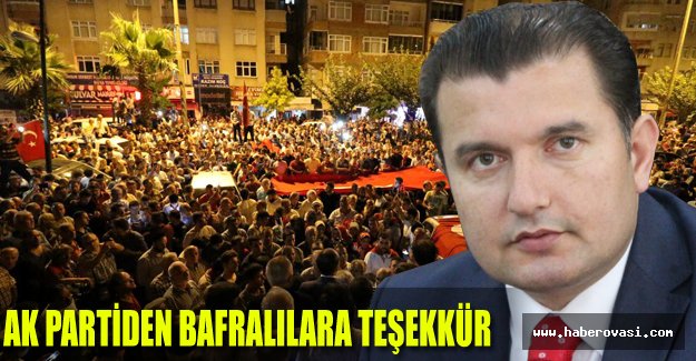 AK PARTİDEN BAFRALILARA TEŞEKKÜR