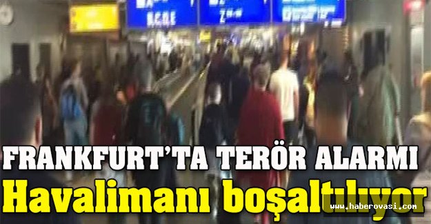 Havalimanı'nda terör paniği