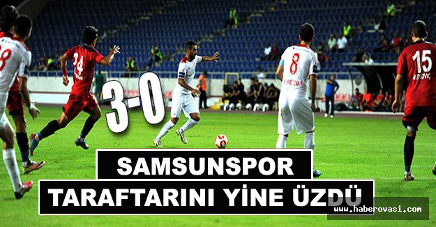 Samsunspor Taraftarını Yine Üzdü