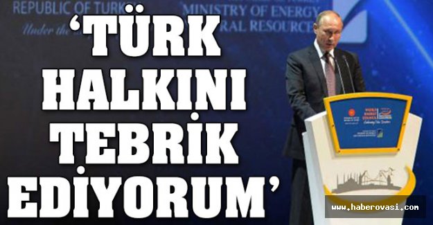 Putin'den 15 Temmuz açıklaması