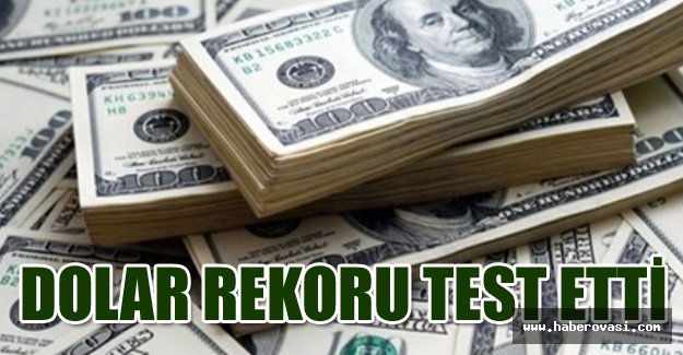 Dolar rekoru test etti