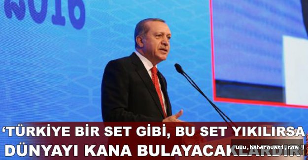 Erdoğan'dan terör uyarısı