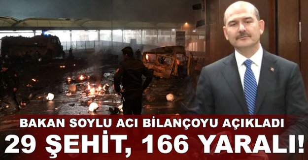 Bakan Soylu acı bilançoyu açıkladı