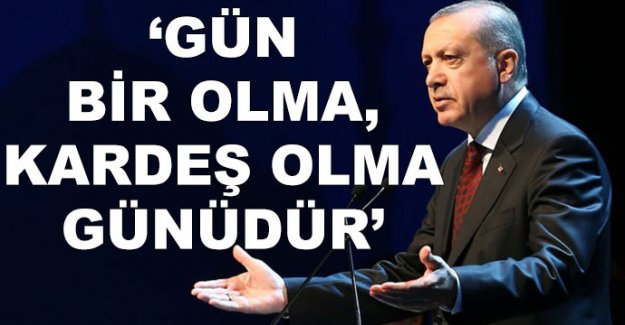 Cumhurbaşkanı Erdoğan'dan açıklama