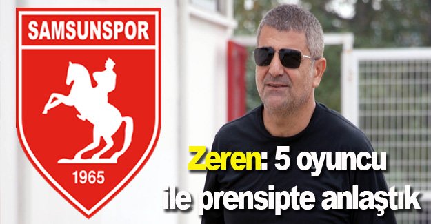 Samsunspor'dan 5 transfer