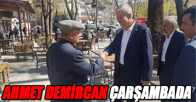 Ak parti Samsun milletvekili Dr. Ahmet Demircan çarşambada