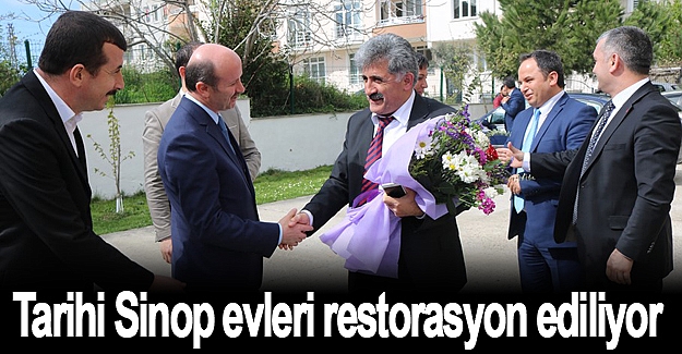 Tarihi Sinop evleri restorasyon ediliyor