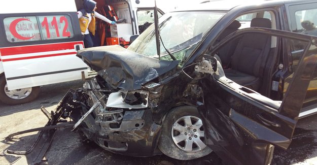 Çarşamba'da trafik kazası: 3 yaralı