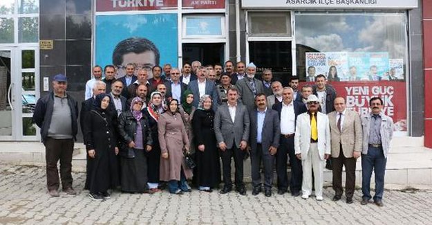 Köktaş parti teşkilatlarıyla bir araya geldi