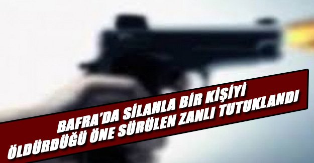 Bafra'da gözaltına alınan kişi tutuklandı