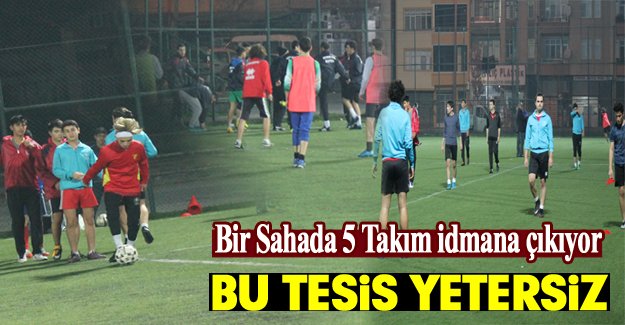 BAFRA’DA SPOR YATIRIMLARI DURDU