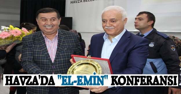 Havza'da "El-Emin" konferansı