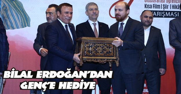 Bilal Erdoğan’dan Genç’e hediye