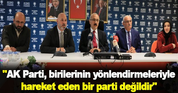 Bakan,Ak-Parti halkı ile bütünleşen bir partidir