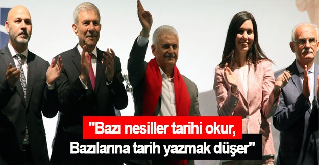 Bazı nesiller tarihi okur, bazılarına tarih yazmak düşer