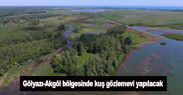 Gölyazı-Akgöl bölgesinde kuş gözlemevi yapılacak