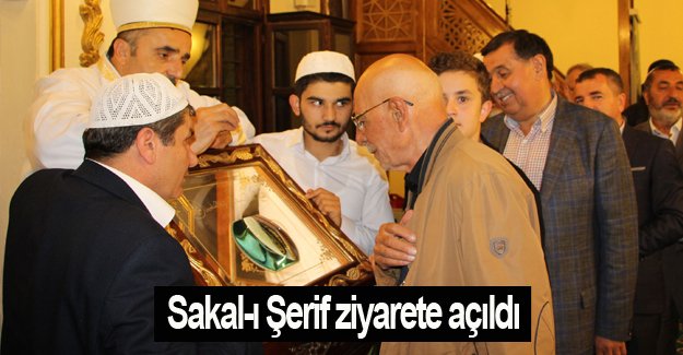 Havza'da Sakal-ı Şerif ziyarete açıldı