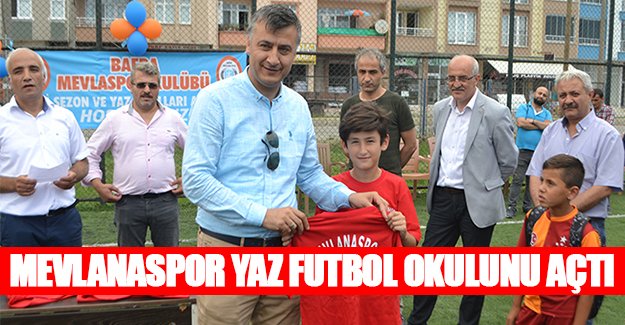 Mevlanaspor Yaz Futbol Okulunu Açtı