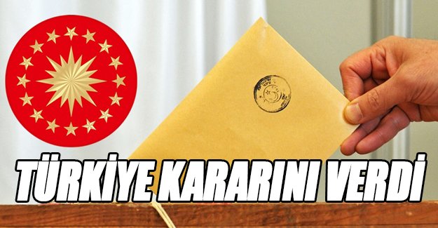 Recep Tayyip Erdoğan birinci turda seçimi kazandı.