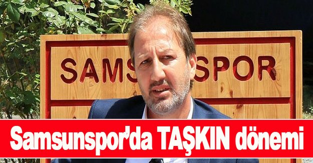 Samsunspor'da Taner Taşkın dönemi başladı