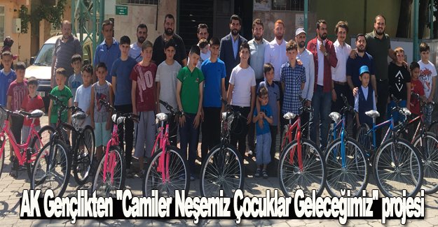 AK Gençlikten "Camiler Neşemiz Çocuklar Geleceğimiz" projesi