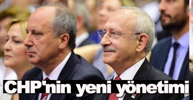 CHP'nin yeni yönetimi