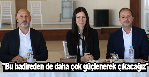 Çiğdem Karaaslan,"Bu badireden de daha çok güçlenerek çıkacağız"