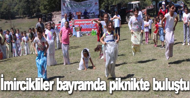 İmircikliler bayramda piknikte buluştu