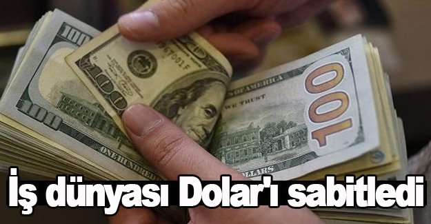 İş dünyası Dolar'ı sabitledi