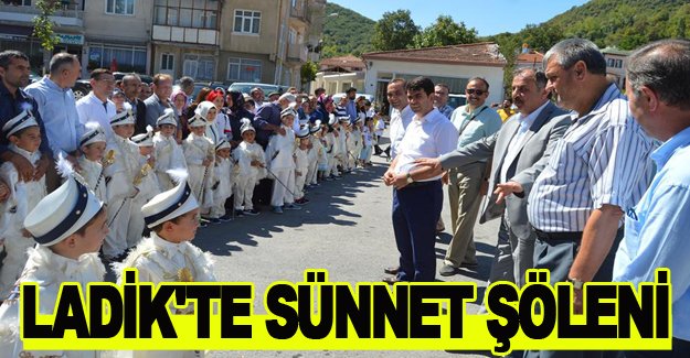 Ladik'te sünnet şöleni düzenlendi