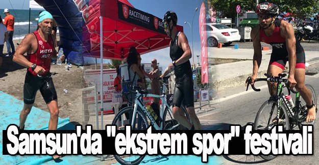 Samsun'da "ekstrem spor" festivali düzenlendi