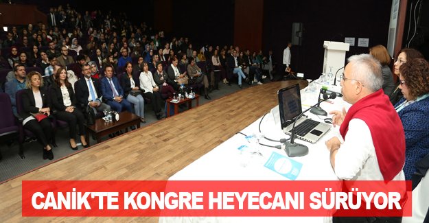 Canik'te kongre heyecanı devam ediyor