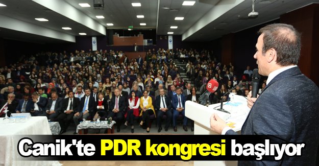 Canik'te PDR kongresi başlıyor