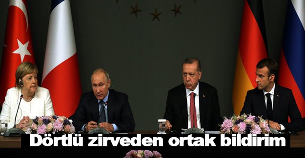 Dörtlü ziveden ortak bildirim