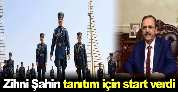 Zihni Şahin tanıtım için start verdi